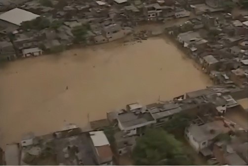 Destruição Enchente Jacarepaguá Taquara 1996